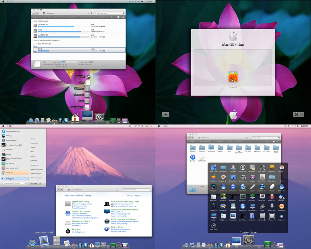 Mac os x leopard theme download for windows 7 64 bit